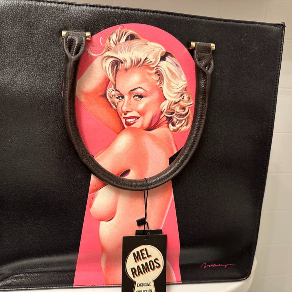 Mel Ramos Handbag: Peek A Boo Marilyn